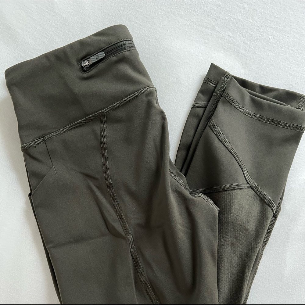 Lululemon cropped mesh leggings